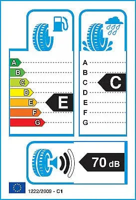 Rapid P309 High Mileage 175/70 R13 82T Tyre Summer EU Label E/C 70dB Set of 4 - Free Delivery - image 3