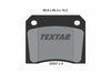 Textar Brake Pads Set Brake Pads Full Set Of 4 Rear 2000702 thumbnail