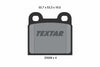 Textar Brake Pads Full Set Of 4 Front Rear 2000906 thumbnail