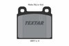Textar Brake Pads Full Set Of 4 Front 2001107 thumbnail