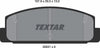 Textar Brake Pads Set Brake Pads Full Set Of 4 Rear 2003101 thumbnail
