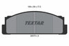 Textar Brake Pads Full Set Of 4 Front 2007304 - OEM Quality Replacement thumbnail