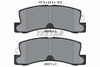 Textar Brake Pads Set Brake Pads Full Set Of 4 Rear 2007601 thumbnail