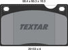 Textar Brake Pads Full Set Of 4 Front 2015302 thumbnail