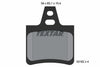 Textar Brake Pads Set Brake Pads Full Set Of 4 Rear 2016203 thumbnail