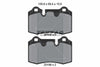 Textar Brake Pads Set Brake Pads Full Set Of 4 Rear 2016501 - OEM Quality Replacement thumbnail