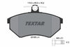 Textar Brake Pads Full Set Of 4 Front With Brake Caliper Screws 2016801 - OEM Quality Replacement thumbnail