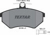 Textar Brake Pads Full Set Of 4 Front With Brake Caliper Screws 2016801 - OEM Quality Replacement thumbnail