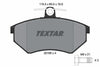 Textar Brake Pads Full Set Of 4 Front With Brake Caliper Screws 2016804 thumbnail