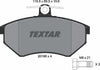 Textar Brake Pads Full Set Of 4 Front With Brake Caliper Screws 2016804 thumbnail