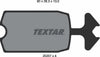 Textar Brake Pads Full Set Of 4 Front 2020709 thumbnail