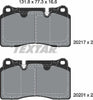 Textar Brake Pads Full Set Of 4 Front 2021703 thumbnail