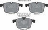 Textar Brake Pads Full Set Of 4 Front 2022401 thumbnail