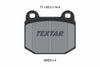 Textar Brake Pads Full Set Of 4 Front 2032306 thumbnail