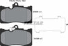 Textar Brake Pads Full Set Of 4 Front 2032501 thumbnail