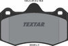 Textar Brake Pads Full Set Of 4 Front Rear 2034501 thumbnail