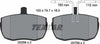 Textar Brake Pads Full Set Of 4 Front 2035907 thumbnail