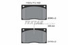 Textar Brake Pads Full Set Of 4 Front 2038002 thumbnail