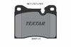 Textar Brake Pads Full Set Of 4 Front 2043702 thumbnail