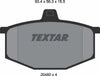 Textar Brake Pads Full Set Of 4 Front 2048002 thumbnail