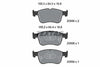 Textar Brake Pads Full Set Of 4 Front 2055601 thumbnail