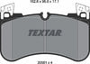Textar Brake Pads Full Set Of 4 Front 2058101 thumbnail