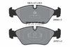 Textar Brake Pads Full Set Of 4 Front 2062902 thumbnail
