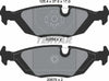 Textar Brake Pads Set Brake Pads Full Set Of 4 Rear 2067502 thumbnail