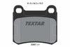 Textar Brake Pads Set Brake Pads Full Set Of 4 Rear 2068701 thumbnail