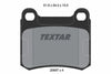 Textar Brake Pads Set Brake Pads Full Set Of 4 Rear 2068703 thumbnail