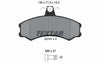 Textar Brake Pads Full Set Of 4 Front With Brake Caliper Screws 2074105 thumbnail