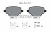 Textar Brake Pads Full Set Of 4 Rear With Brake Caliper Screws With Accessories 2076401 thumbnail