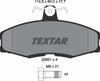 Textar Brake Pads Full Set Of 4 Front With Brake Caliper Screws 2086105 thumbnail