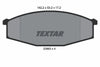 Textar Brake Pads Full Set Of 4 Front 2086301 thumbnail