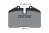 Textar Brake Pads Full Set Of 4 Front Rear 2087708 - OEM Quality Replacement thumbnail