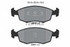 Textar Brake Pads Full Set Of 4 Front 2090802 thumbnail