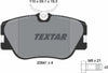 Textar Brake Pads Full Set Of 4 Front With Brake Caliper Screws 2094102 thumbnail