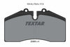 Textar Brake Pads Full Set Of 4 Front Rear 2095302 thumbnail