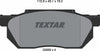 Textar Brake Pads Full Set Of 4 Front 2095901 thumbnail