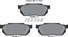 Textar Brake Pads Full Set Of 4 Front 2095902 thumbnail
