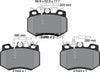 Textar Brake Pads Full Set Of 4 Front 2098901 thumbnail
