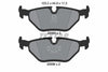 Textar Brake Pads Set Brake Pads Full Set Of 4 Rear 2099501 thumbnail
