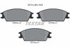 Textar Brake Pads Full Set Of 4 Front 2101202 thumbnail