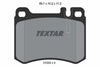 Textar Brake Pads Full Set Of 4 Front 2102404 thumbnail