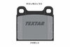 Textar Brake Pads Set Brake Pads Full Set Of 4 Rear 2103501 thumbnail