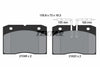 Textar Brake Pads Full Set Of 4 Front 2104801 thumbnail