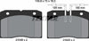 Textar Brake Pads Full Set Of 4 Front 2104801 thumbnail