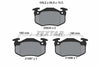 Textar Brake Pads Full Set Of 4 Front 2109601 thumbnail