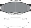 Textar Brake Pads Full Set Of 4 Front 2109901 thumbnail