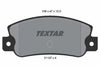 Textar Brake Pads Set Brake Pads Full Set Of 4 Rear 2110701 thumbnail